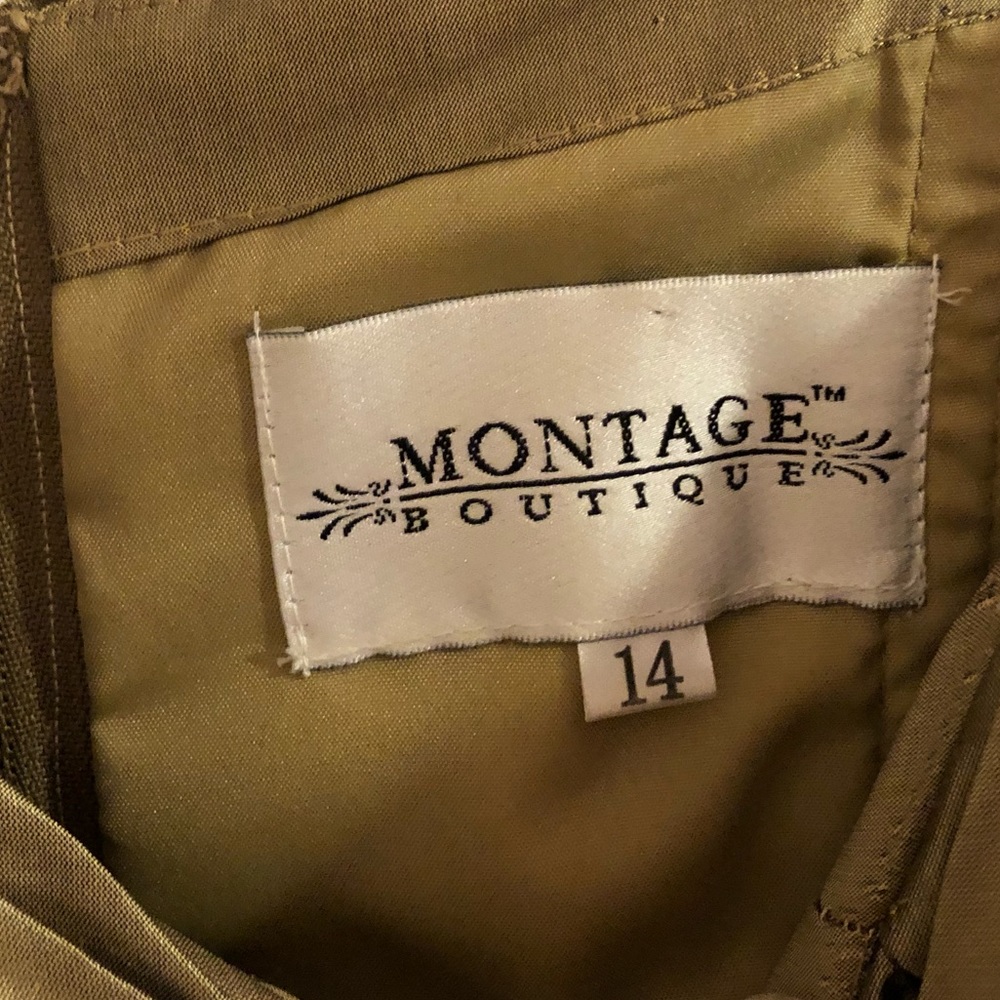 Montage Boutique Silk Taffeta Gown - Picture 4 of 8